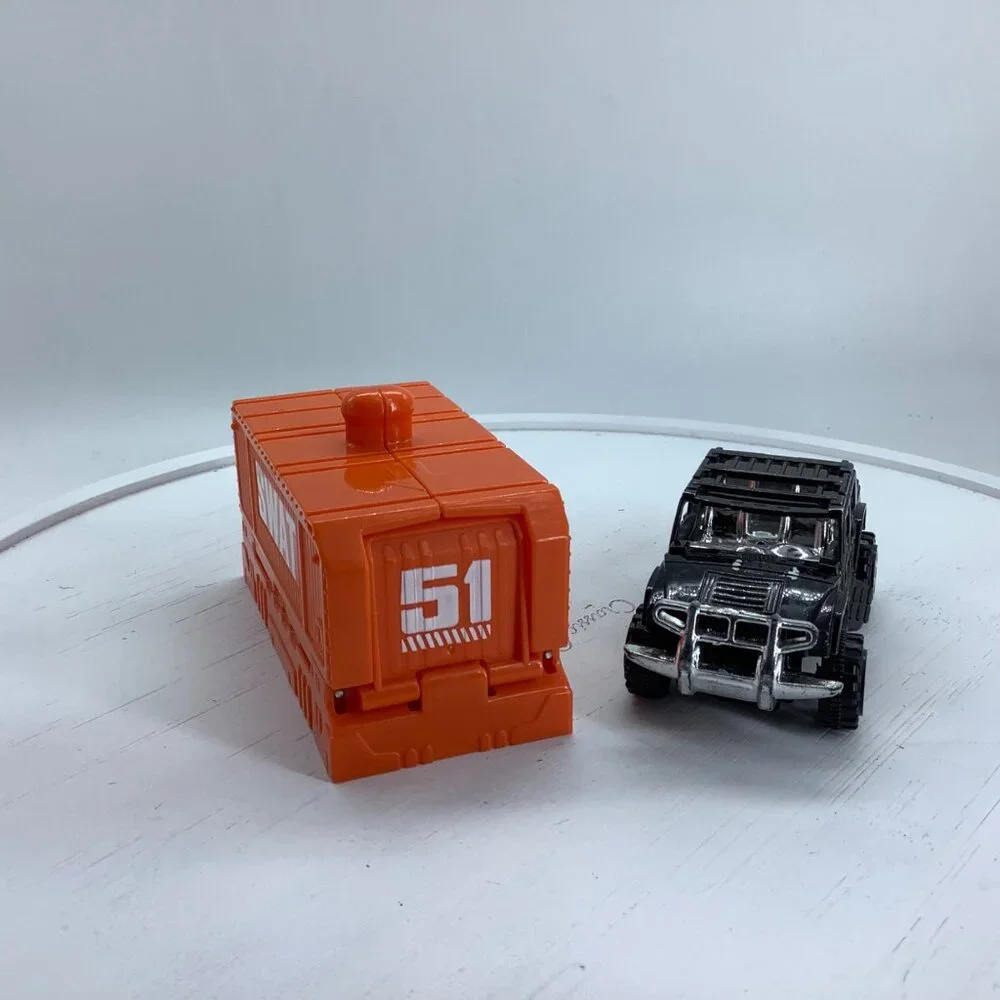 S.W.A.T.‎ Vehicle & Orange Rescue Container Imaginative Play Toy